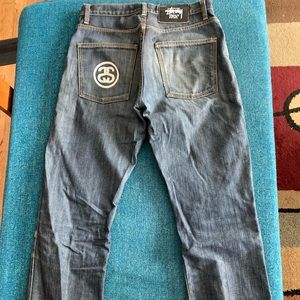 Stussy denim jeans size 32 pocket design